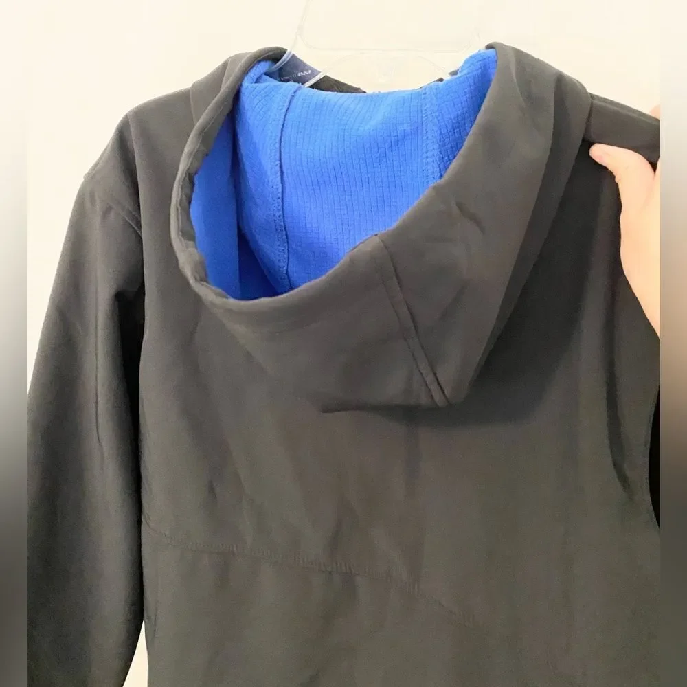 PGA Tour hooded black and blue jacket size S